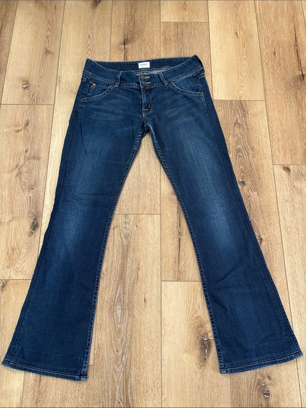 Hudson Jeans Dark Blue Flare Denim